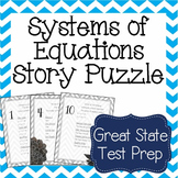 Solving Systems of Equations Word Puzzle