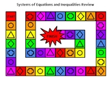 Systems of Equations and Inequalities Review Game
