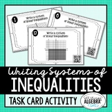 Systems of Inequalities | Task Cards