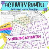 Systems of Linear Equations Activity Bundle