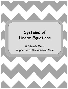 Preview of Systems of Linear Equations - Flipped Classroom - Videos