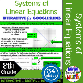 Preview of Systems of Linear Equations: Guided Interactive Lesson