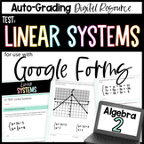 Systems of Linear Equations and Inequalities TEST - Algebr