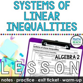 linear inequalities algebra 2 key