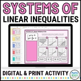 Systems of Linear Inequalities Activity for Algebra 1 - Pr