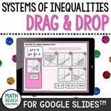 Systems of Linear Inequalities Activity for Google Slides 