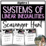 Systems of Linear Inequalities - Algebra 1 Scavenger Hunt 