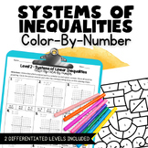Systems of Linear Inequalities Color-By-Number Activity
