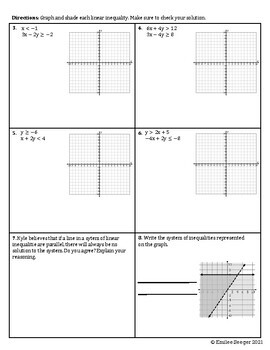 unit 5 homework 8 linear inequalities answer key