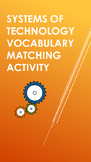 Systems of Technology Vocabulary Matching Activity