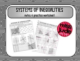 Systems of inequalities Notes & Practice sheet