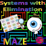 Systems with Elimination Method Maze Activity - distance learning