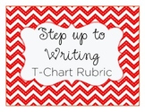 T-Chart Step Up to Writing Inspired Rubric