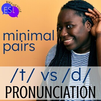 Preview of T D Minimal Pairs for Adult ESL Pronunciation