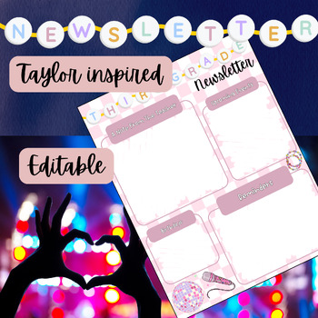 Preview of T.S Themed Newsletter |  Editable