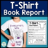 T-Shirt Book Report Template: Students Decorate a T Shirt 