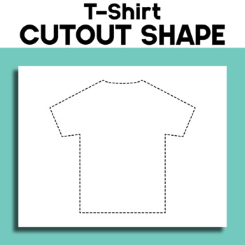 T-Shirt Cutout Shape by | TPT