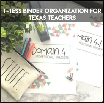 Preview of T-TESS Binder Organization