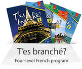 T'es Branché Levels 1-2 Kinesthetic Application/Grammar/Vo