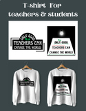 T-shirts SvG for students & teachers