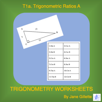 Preview of T1a. Trigonometric Ratios A