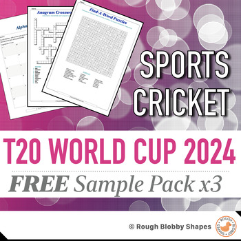 Preview of T20 Cricket World Cup - Teams 2024 - Free Sample Pack