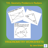 T25. Geometry Problems in Radians