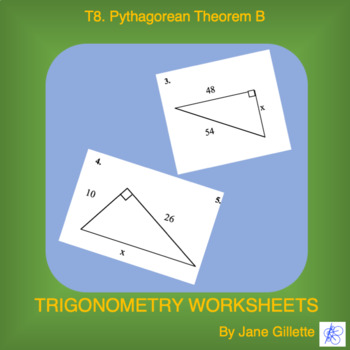 Preview of T8. Pythagorean Theorem B