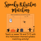 TA and TITI Halloween Rhythm Matching