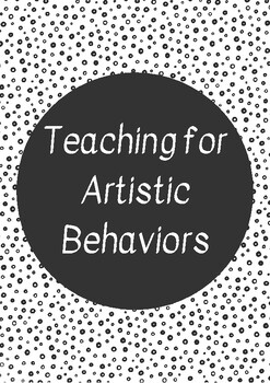 Preview of TAB (Teaching for Artistic Behaviors) Bulletin Board Information Posters