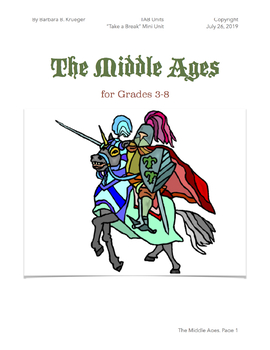 Preview of TAB Unit: THE MIDDLE AGES
