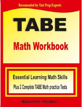 Preview of TABE Math Workbook: Essential Learning Math Skills Plus Two Complete Tests