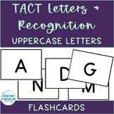 TACT & Identify Uppercase Letters Flashcards