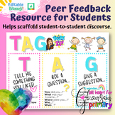 TAG Poster for Peer Feedback