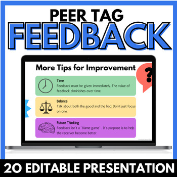 Preview of TAG Peer Feedback Collaborative Learning: Presentation