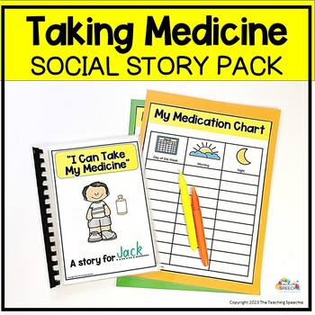 Preview of TAKING MEDICATION SOCIAL STORY TOOLKIT FOR ADHD & SPECIAL ED