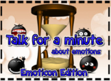 TALK FOR A MINUTE ABOUT EMOTIONS... WITH EMOTICONS - (EFL/