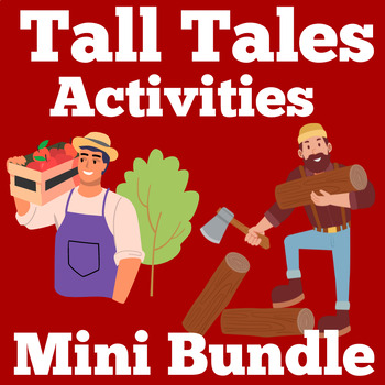 Preview of TALL TALES ACTIVITIES 2nd 3rd 4th 5th Grade
