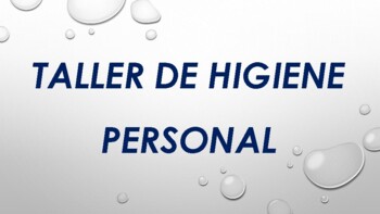 Preview of TALLER DE HIGIENE PERSONAL