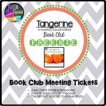 Preview of TANGERINE by Edward Bloor Book Club Tickets
