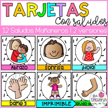Preview of Tarjetas con Saludos para la Mañana | Spanish Morning Greeting Choices
