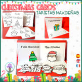 Christmas cards- POP-UP CARDs Tarjetas Navidad. English, S