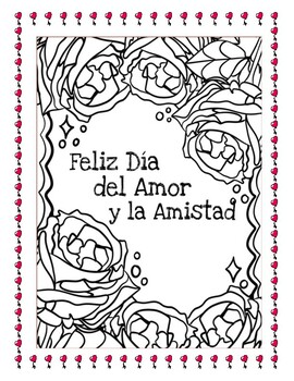 Preview of TARJETAS DEL AMOR Y LA AMISTAD- Spanish Valentine Cards-Adjectives/ERES