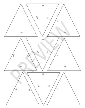 Printable 3 Inch Triangle Template