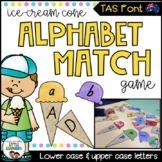 TAS Font Alphabet Match Ice Cream Game