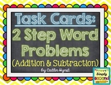 TASK CARDS - 2 Step Word Problems