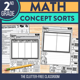 Math Sorting Activities for 2nd Grade | Concept Sorts