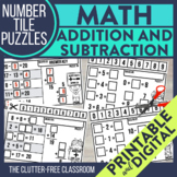Math Logic Puzzles | Addition and Subtraction | Printable 