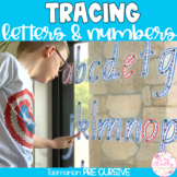 Tracing Letters and Numbers | TASMANIAN PRE-CURSIVE