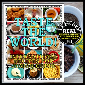 Preview of TASTE THE WORLD! International Recipes for Junior Chefs
